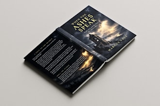 design faith based christian book cover, motivational journal cover design