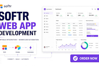softr web app development with airtable database integration and automation