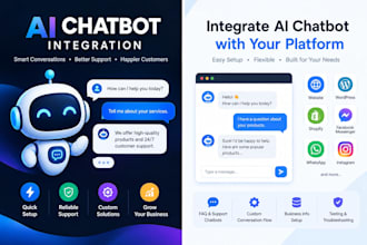 integrate an ai chatbot into your website