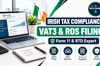 file your irish vat3 return on ros submit rtd and manage form 11 income tax
