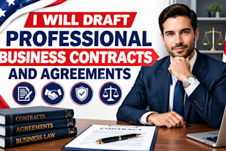 draft professional business contracts and agreements