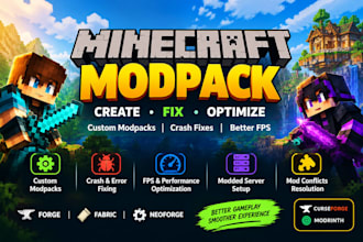 create fix and optimize your minecraft modpack