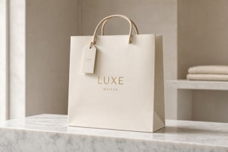 create unique and attractive shopping bag packaging design
