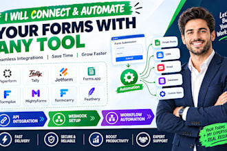 connect and automate paperform, tally, jotform and online forms
