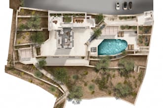 create 2d landscape site plan, planting plan, hardscape and garden cad layout