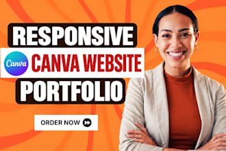 build your canva website ugc portfolio