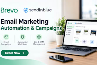 setup brevo sendinblue email marketing automation and campaigns