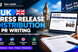 submit online press release press distribution on uk media outlets and prwriting