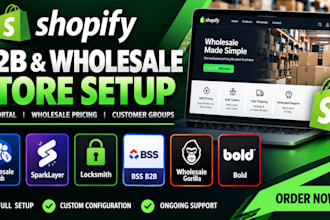 setup shopify wholesale b2b wholesale sparklayer faire wholesale gorilla massy