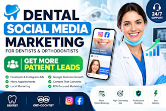 do dental social media marketing dentist orthodontist marketing patient leads