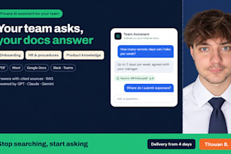 build a private ai assistant trained on your company documents