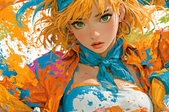 draw custom anime and manga characters