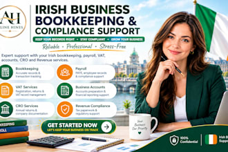 do irish bookkeeping payroll vat accounts tax filling cro and revenue services