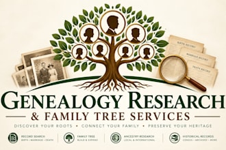 help with your canadian US UK genealogy and family tress research