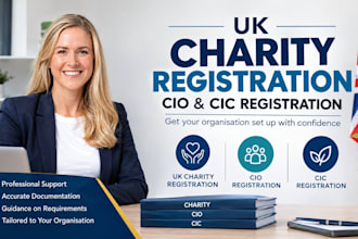 do UK charity registration cio registration and cic registration