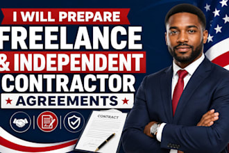 prepare freelance and independent contractor agreements