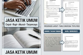 retype PDF, images, and documents to word or google docs