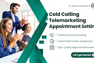 do b2b cold calling and appointment settings