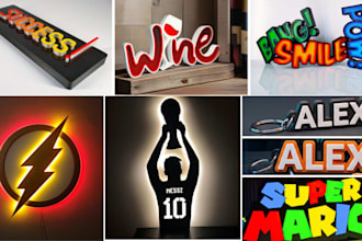 design custom 3d lightbox 3d printable keychain stl ready 3mf for 3d printing