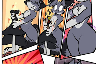 draw furry art, fursona furry pfp, furry oc and  anthro art sfw
