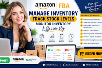 manage amazon fba inventory track stock levels monitor inventory efficiently