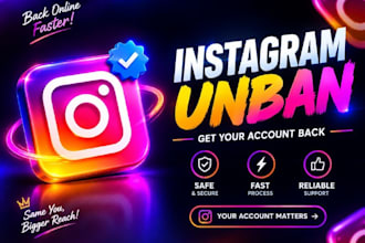 restore instagram page, ig profile unbanning issues