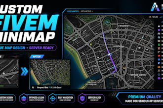 create a custom fivem minimap for your gta 5 roleplay server
