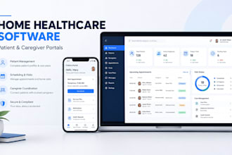 build home healthcare management software and patient caregiver portal