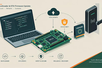 develop mcu bootloader ota firmware updates signed images rollback recovery