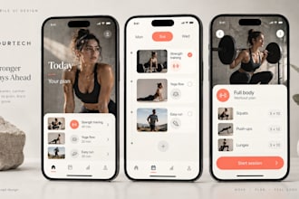 code your android and ios app UI with react native and expo