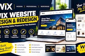do wix website design wix website redesign wix business website wix