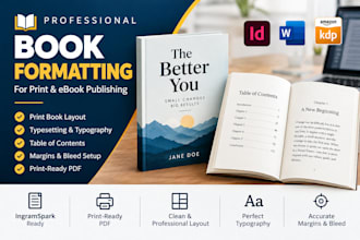 format ingramspark paperback hardcover interior ebook formatting book publishing