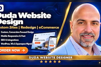 design duda website, duda website design, duda redesign, duda seo