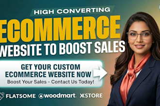 redesign woodmart or flatsome woocommerce wordpress website developer porto