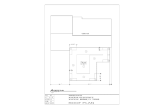 prepare roof replacement structural plans and calculations