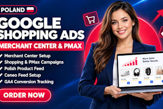 l setup poland google shopping ads, merchant center and ceneo feed