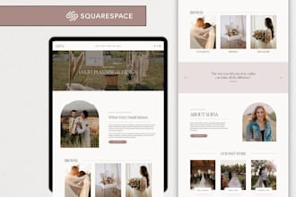 design a squarespace website or update your existing website