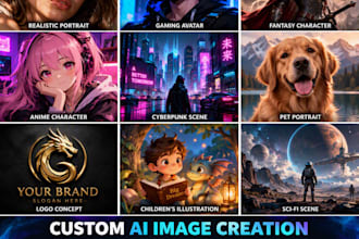 create an original ai image to fit your needs