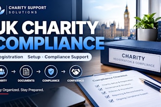help with UK charity registration, compliance and setup