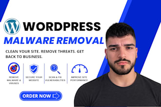 do wordpress malware removal and security hardening to fix hacked sites for good