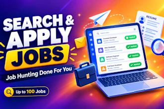 search and apply to 1000 jobs, job hunting for you
