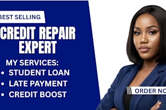 professionally write credit repair letters for late payments and credit issues