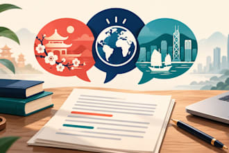 translate and proofread english and chinese texts