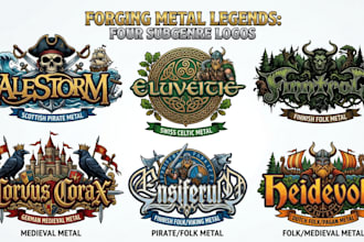 create power progressive metal symphonic metal melodic logo