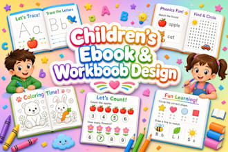 design educational ebooks homeschooling workbooks printable worksheets for kids