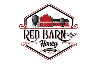 design modern hobby beekeeping business logo for you