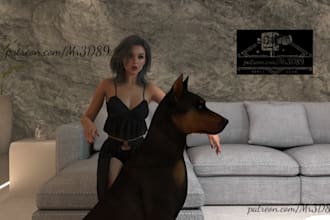 create realistic 3d character renders using daz studio