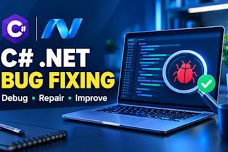 fix debug and fix c sharp asp dotnet core and web API errors