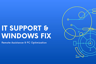 be your IT support specialist and fix windows or PC issues