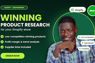 research profitable products for your shopify store